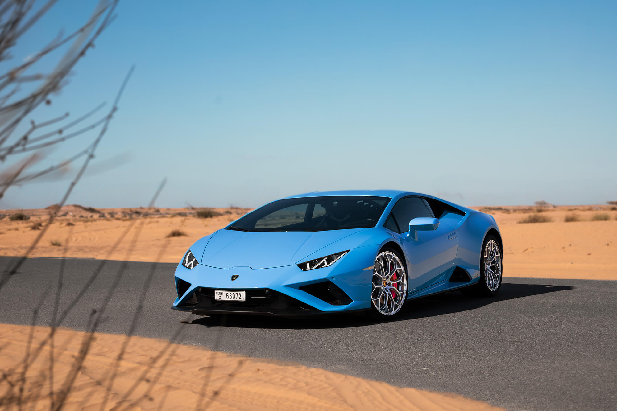 Lamborghini Huracan EVO Hemelsblauw