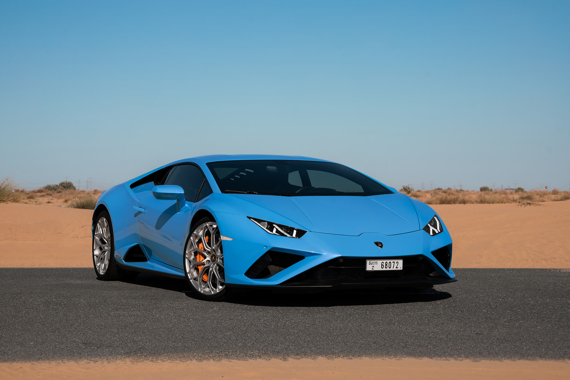Lamborghini Huracan EVO Hemelsblauw