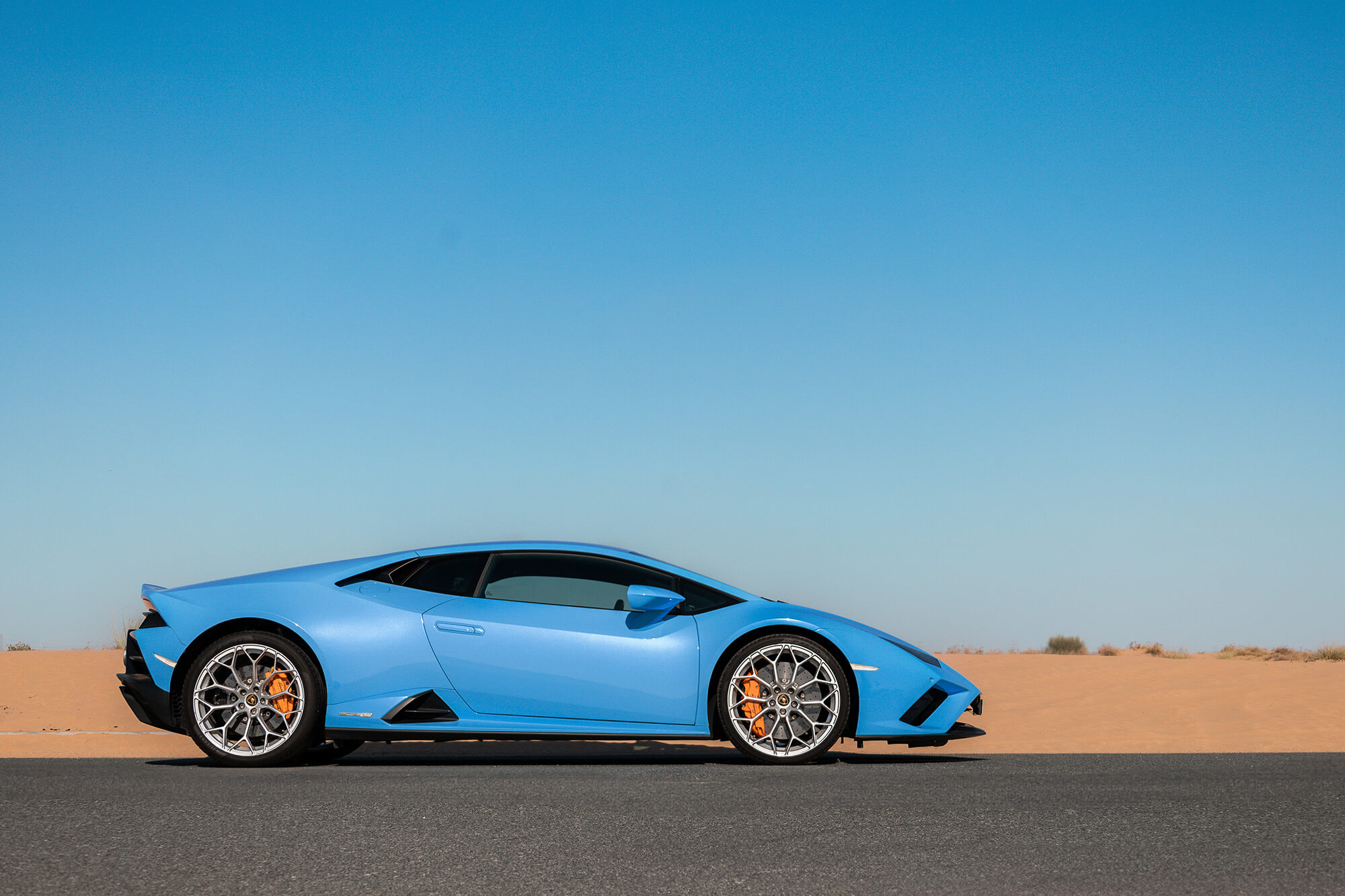 Lamborghini Huracan EVO Hemelsblauw