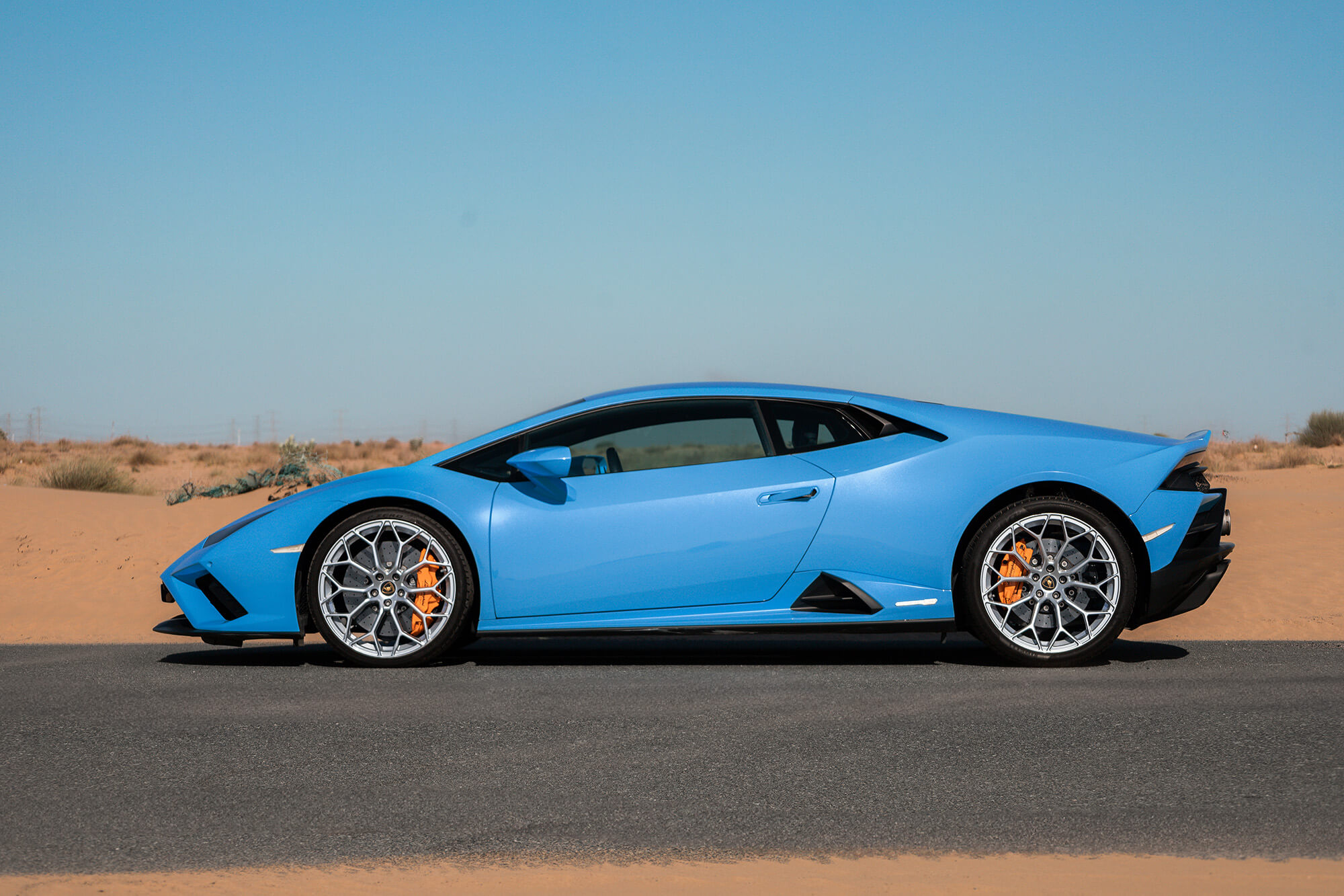 Lamborghini Huracan EVO Hemelsblauw