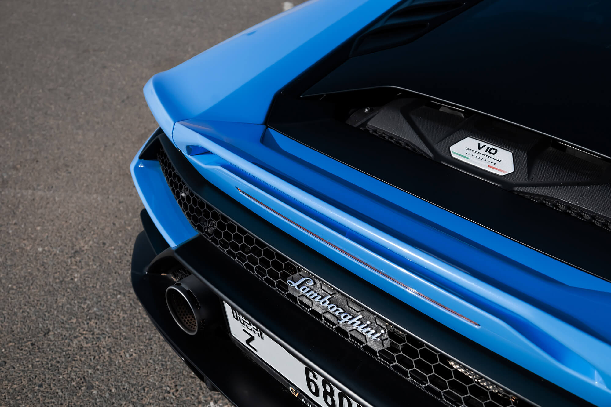 Lamborghini Huracan EVO Hemelsblauw