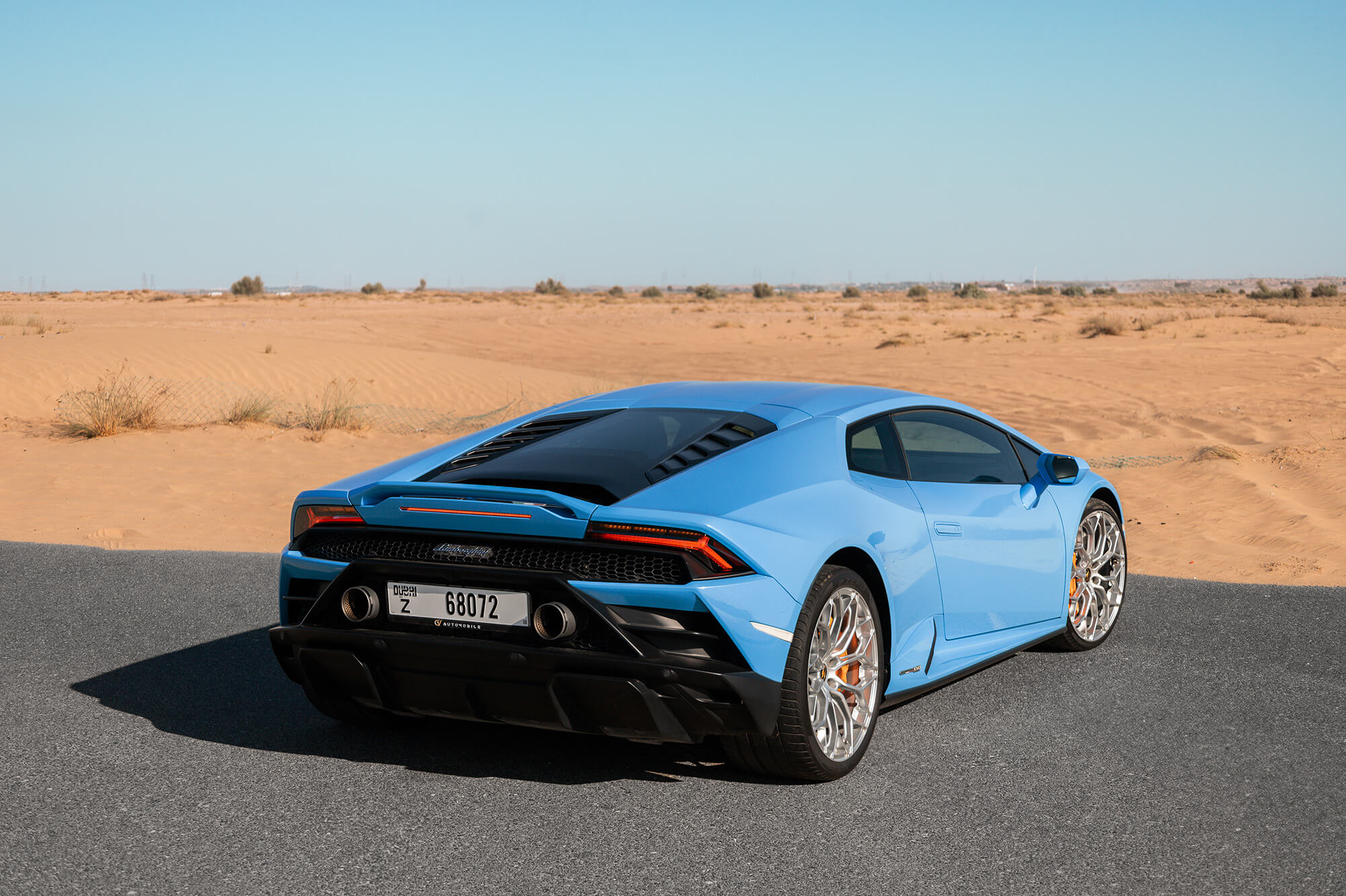 Lamborghini Huracan EVO Hemelsblauw