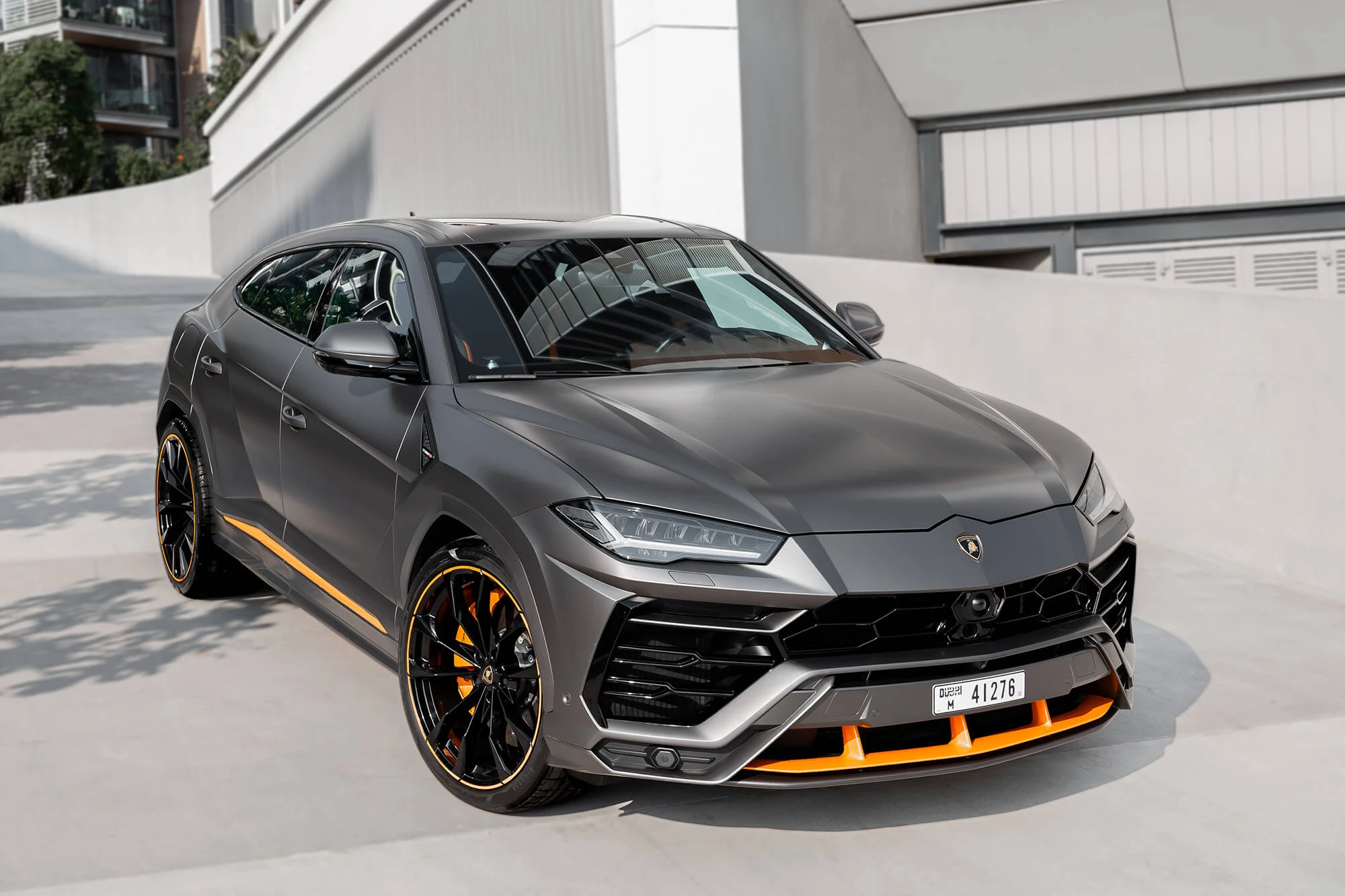 Rent Lamborghini Urus Grey Matte In Dubai Sportscars Octane Rent