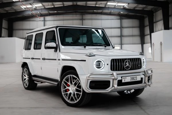 Mercedes G63 AMG Weiß