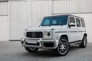Mercedes G63 AMG White
