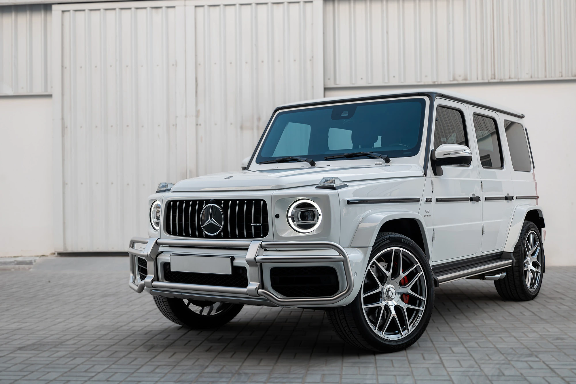 Mercedes G63 AMG White