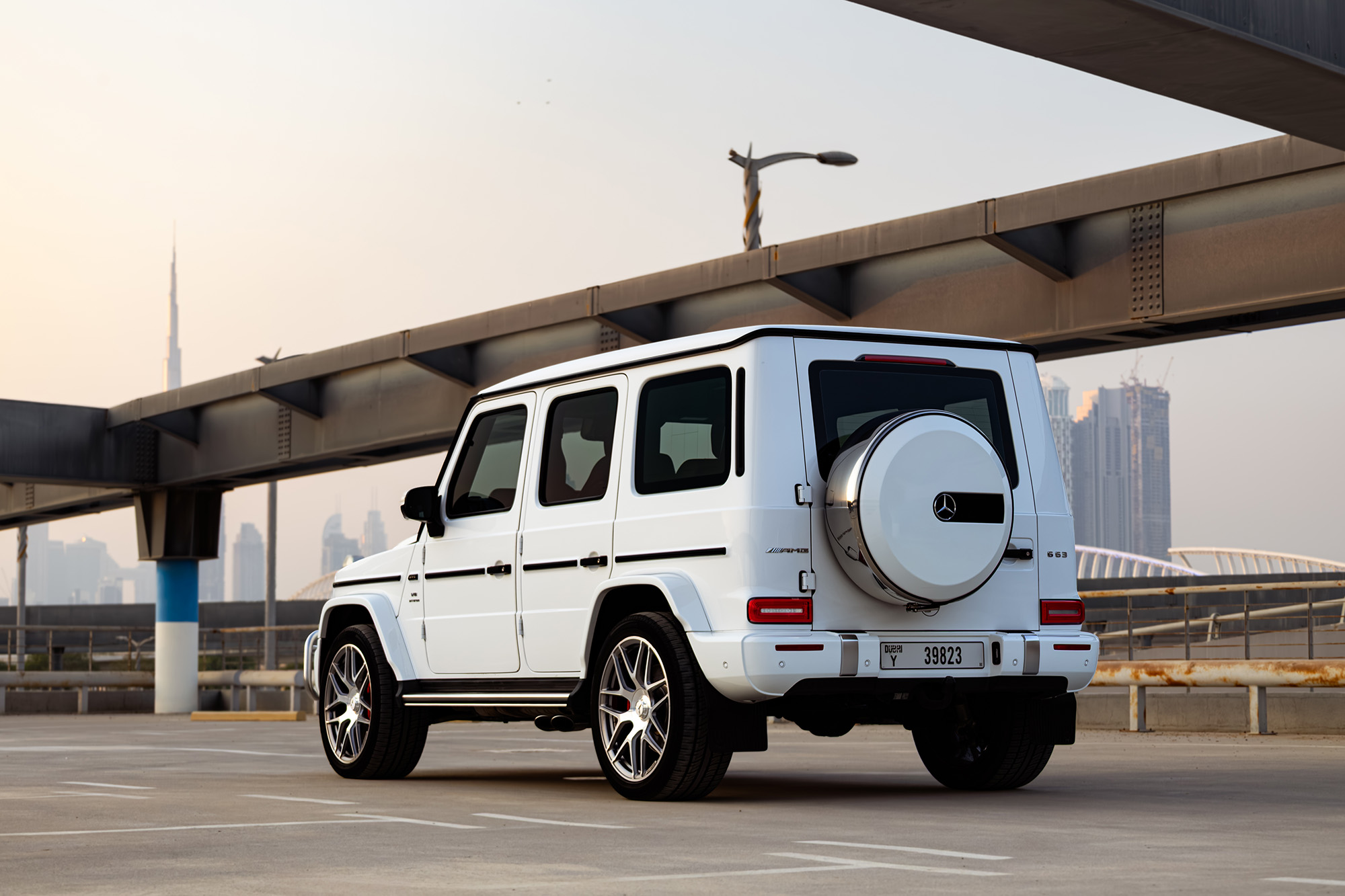Mercedes G63 AMG Vit