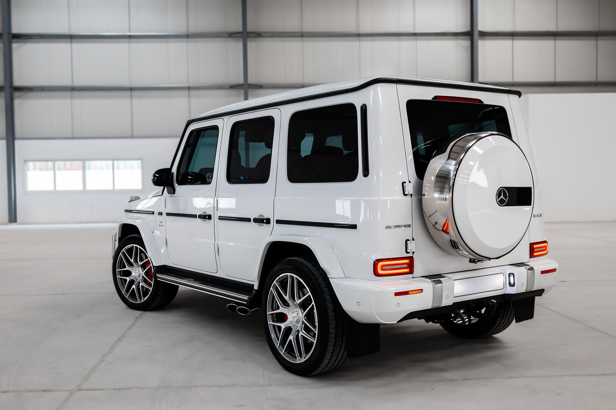 Mercedes G63 AMG White Mercedes G63 AMG White