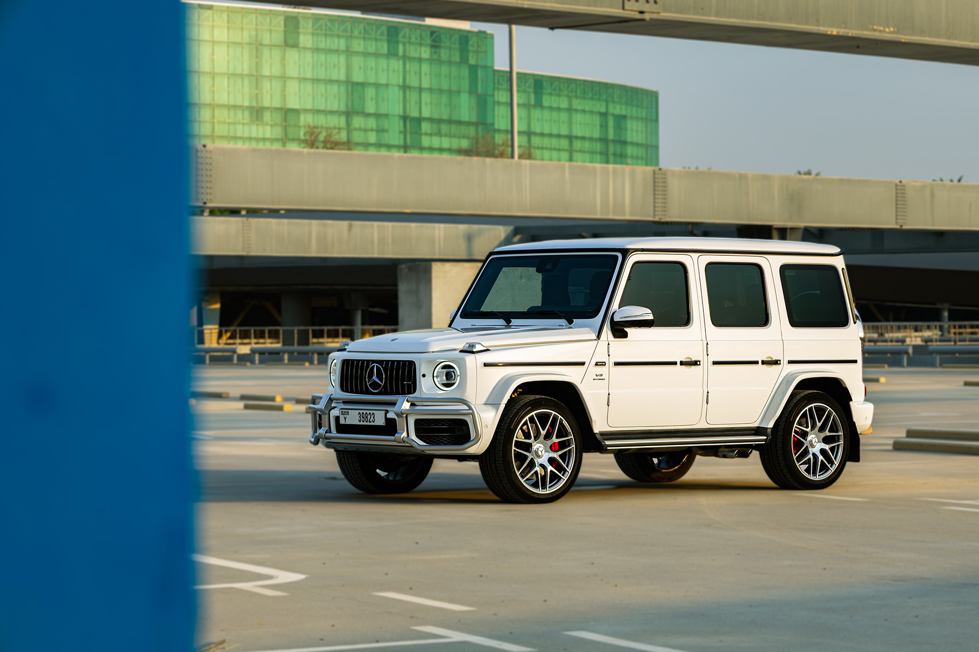 Mercedes G63 AMG Vit