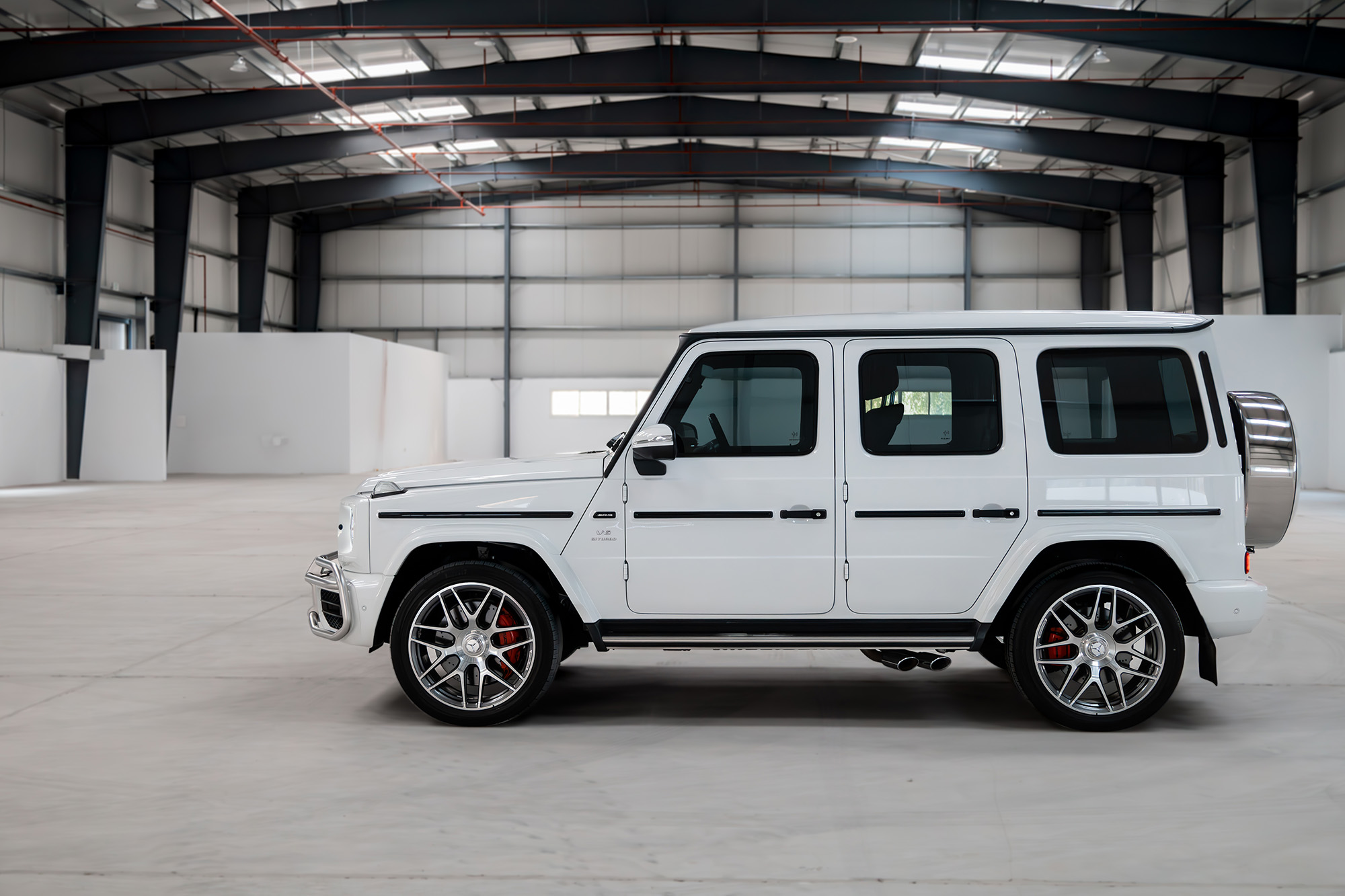 Mercedes G63 AMG White Mercedes G63 AMG White