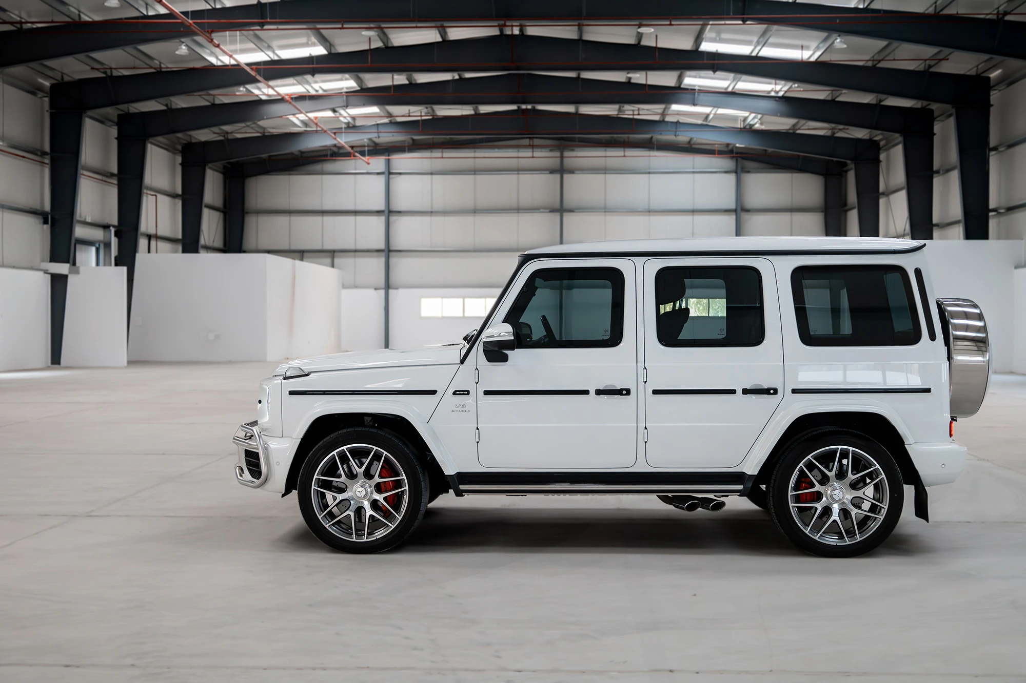 Mercedes G63 AMG White
