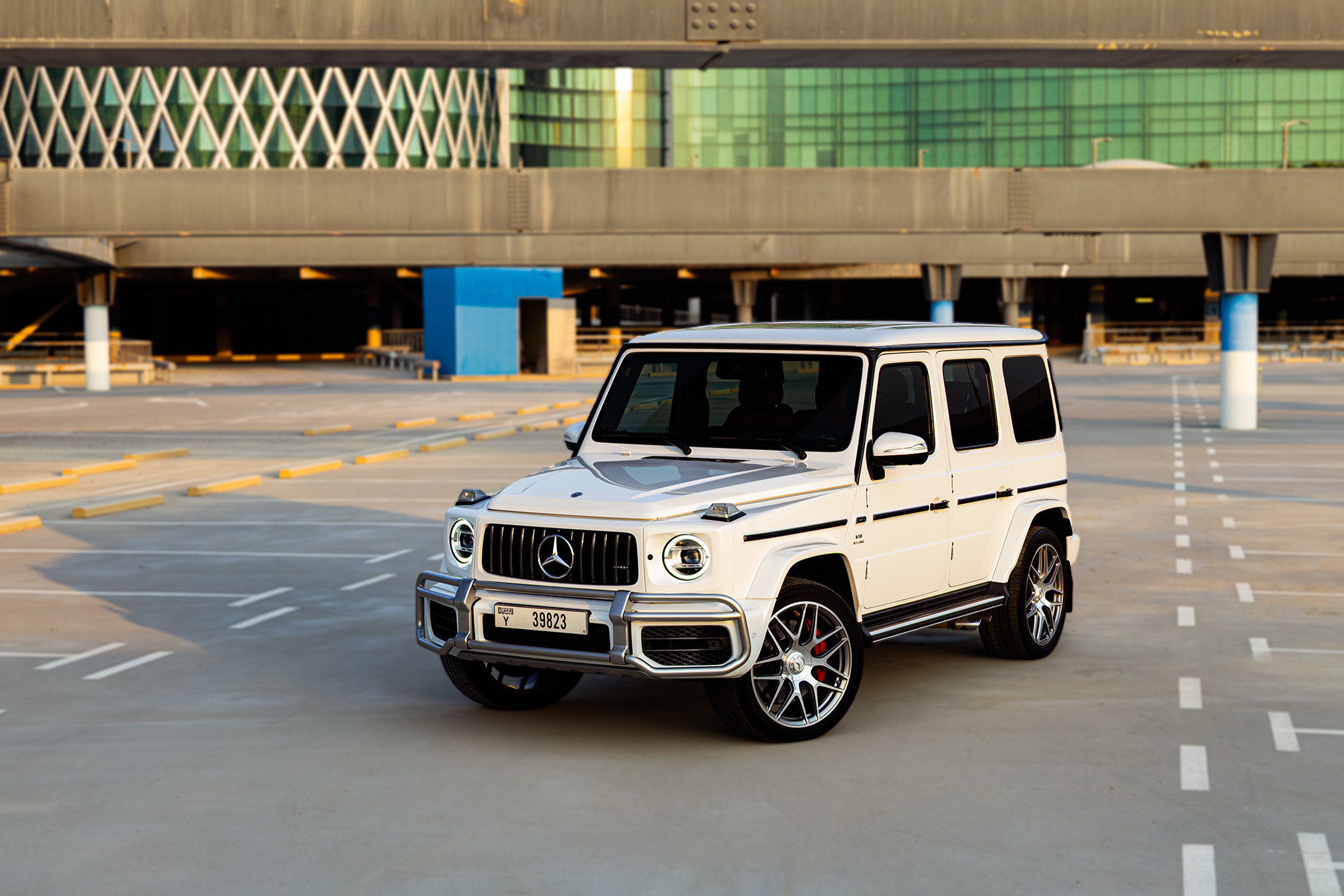 Mercedes G63 AMG Vit