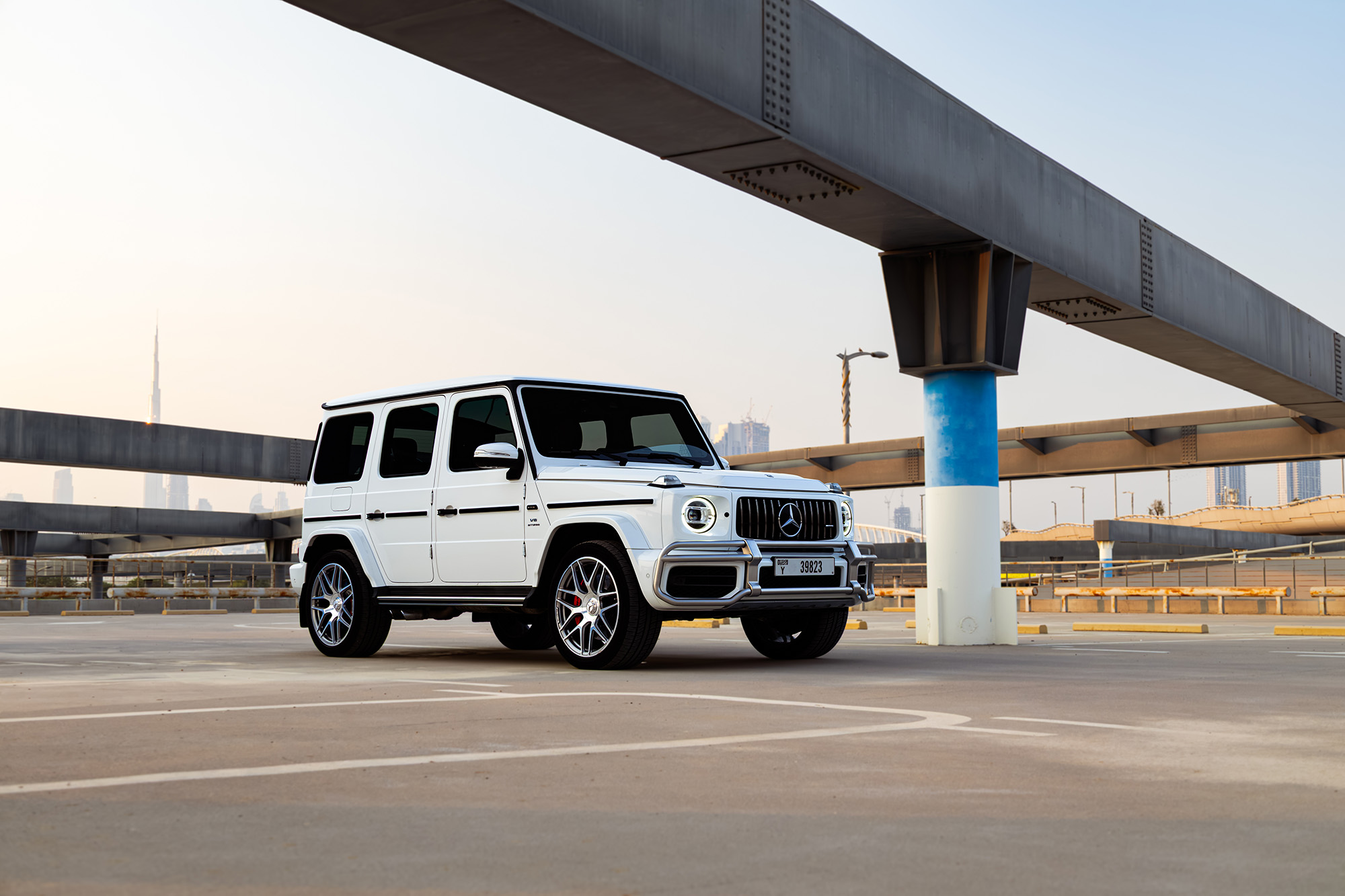 Mercedes G63 AMG Vit