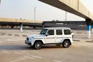 Mercedes G63 AMG White