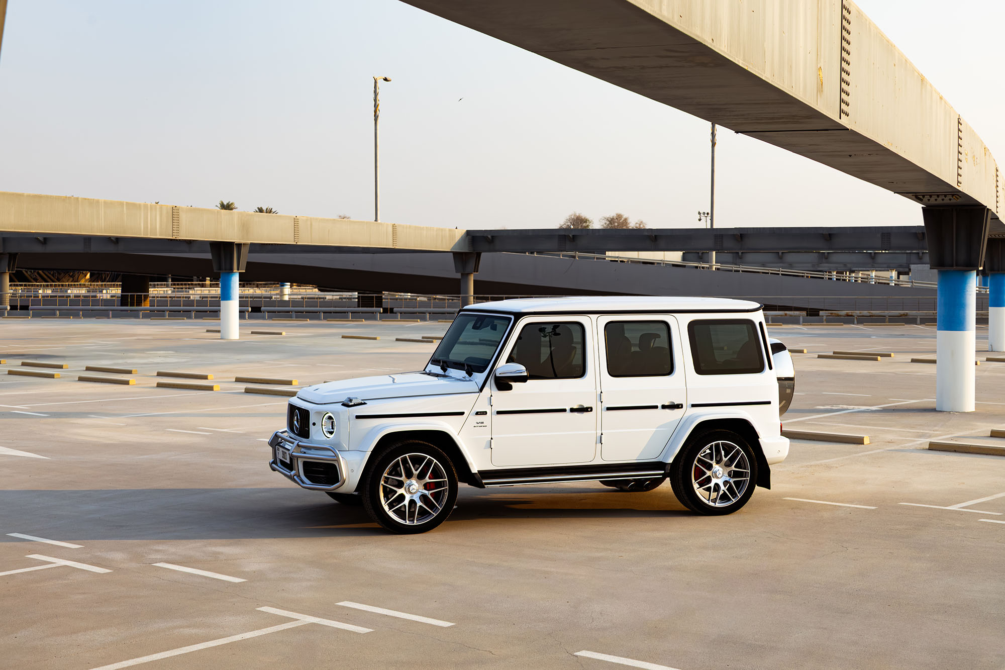 Mercedes G63 AMG Vit