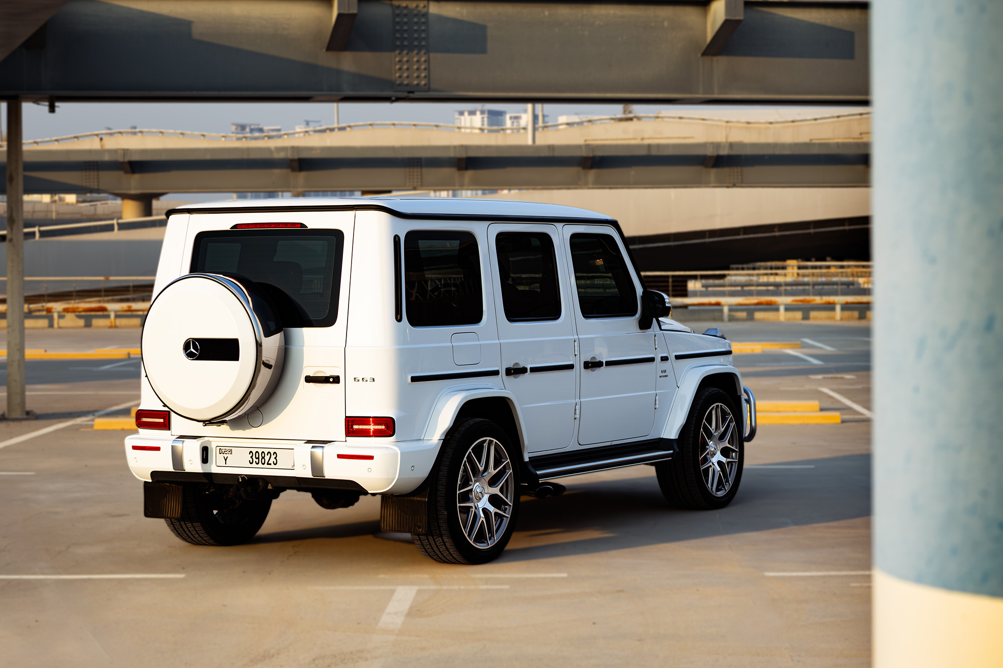 Mercedes G63 AMG Vit