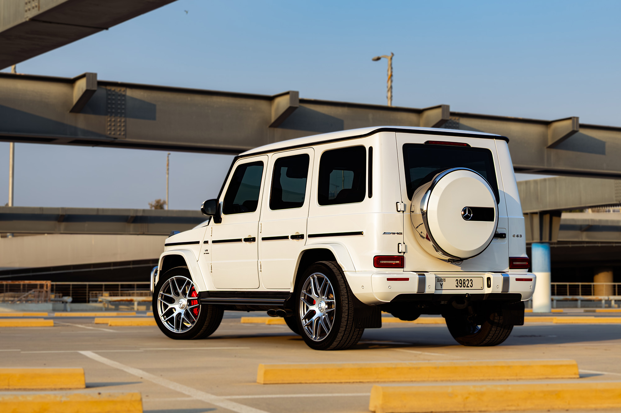 Mercedes G63 AMG Vit