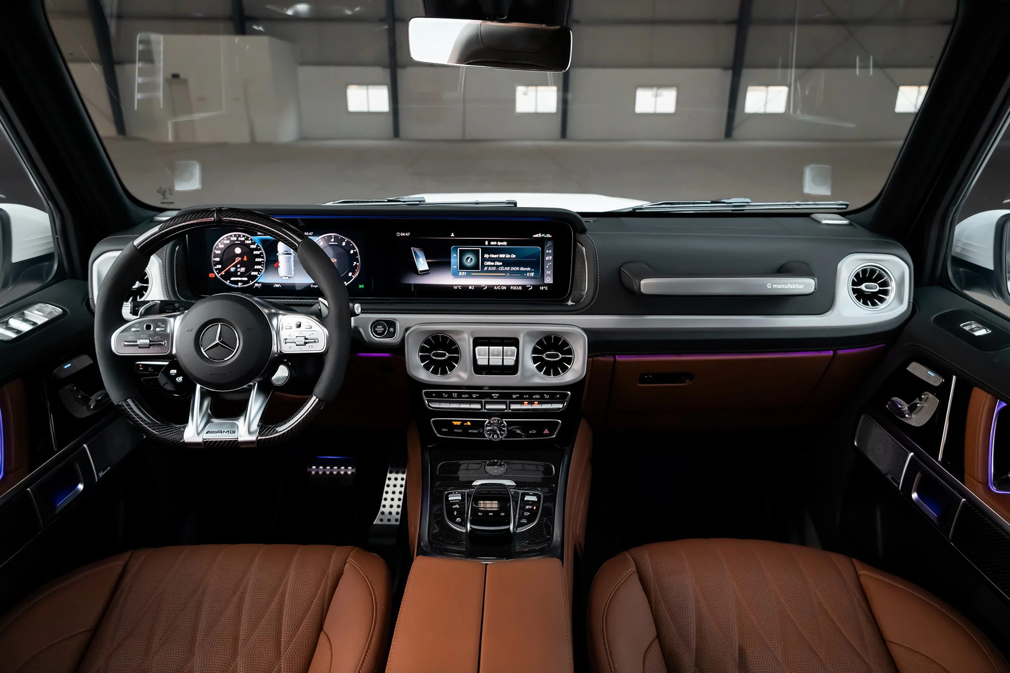 Mercedes G63 AMG White