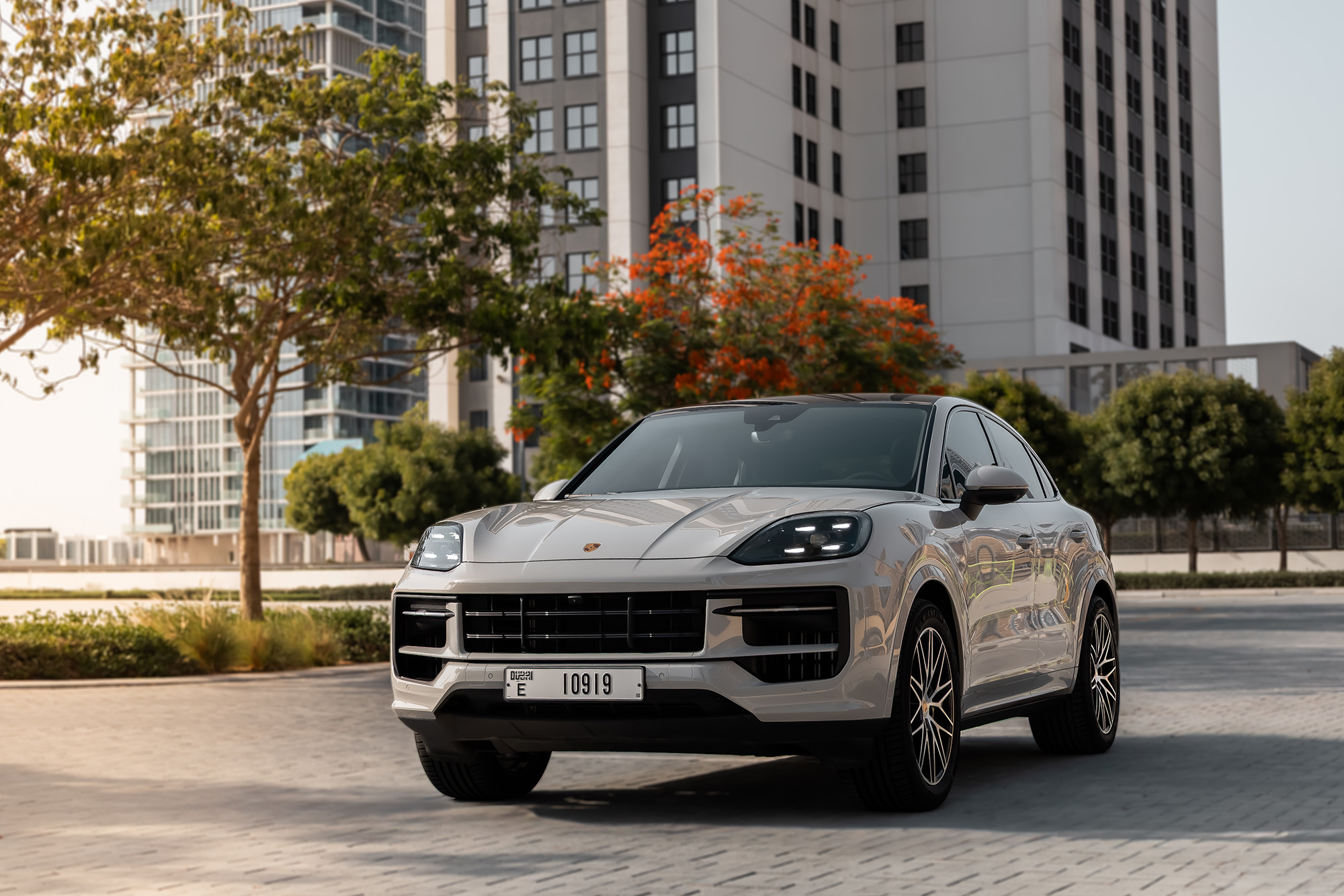 Porsche Cayenne Coupe Grey