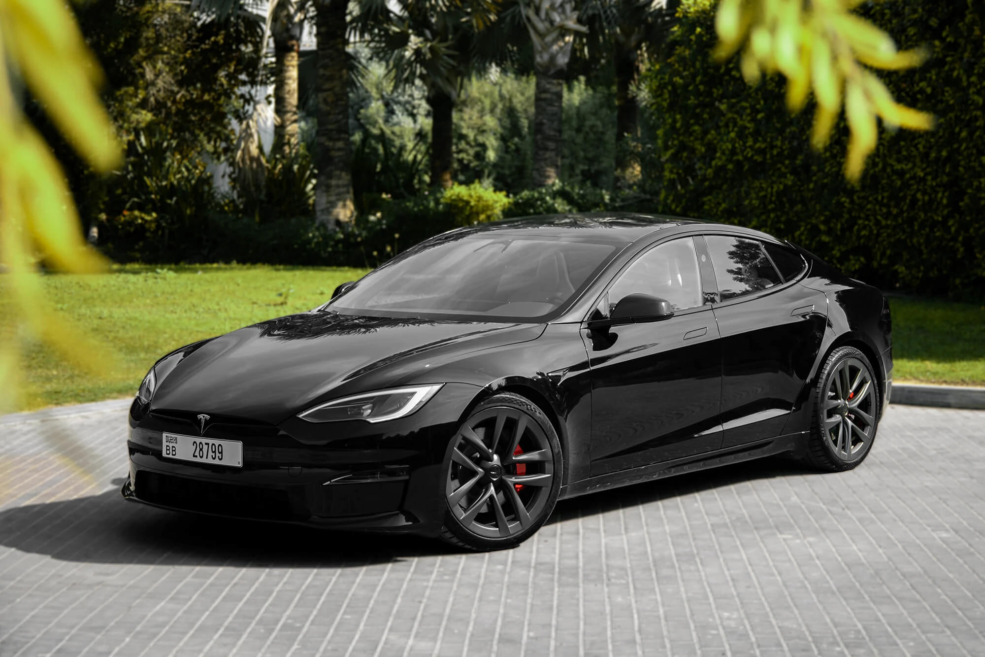 Tesla Model S Plaid Black