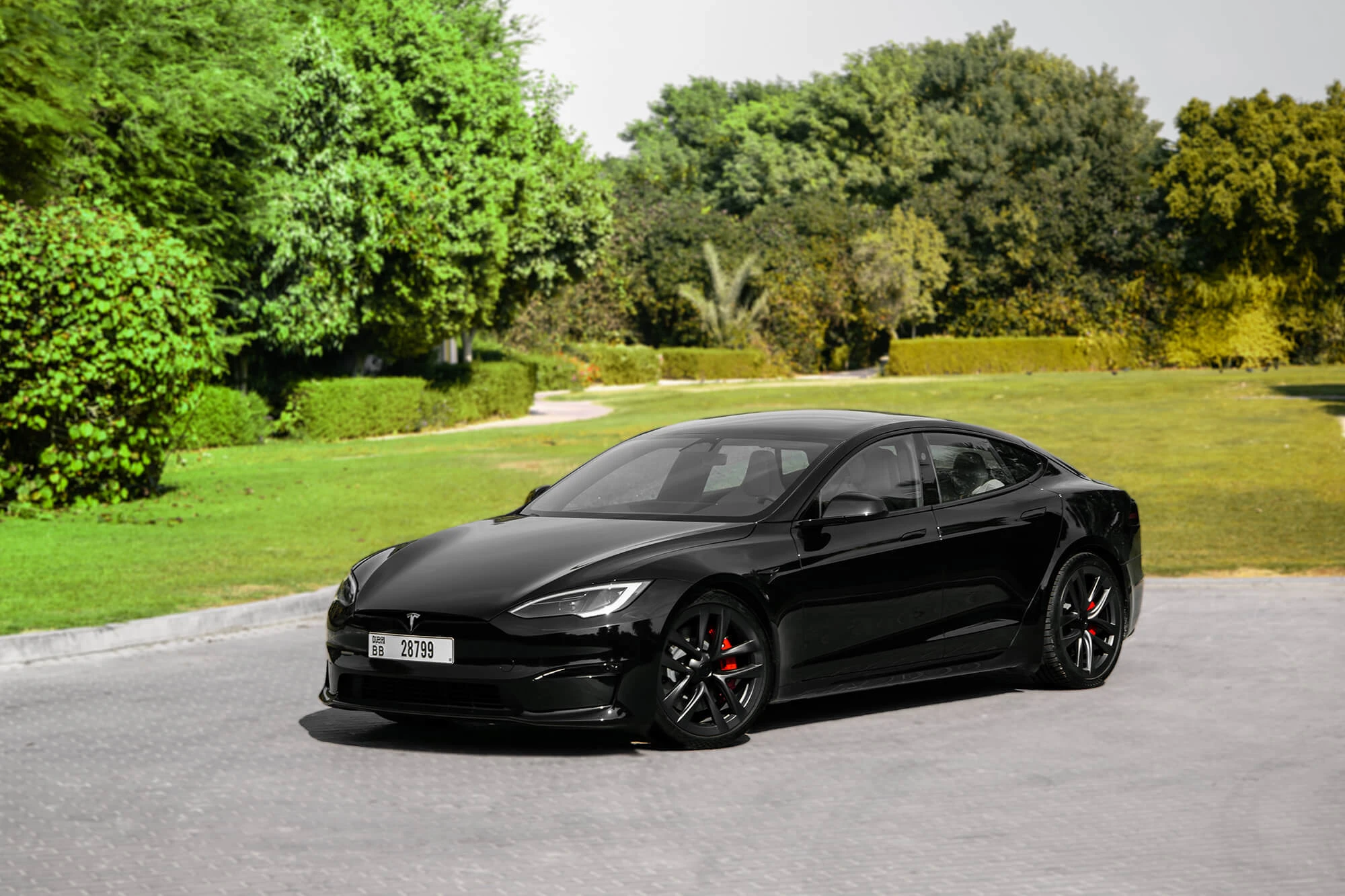 Tesla Model S Plaid Black