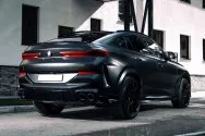 BMW X6M Sort