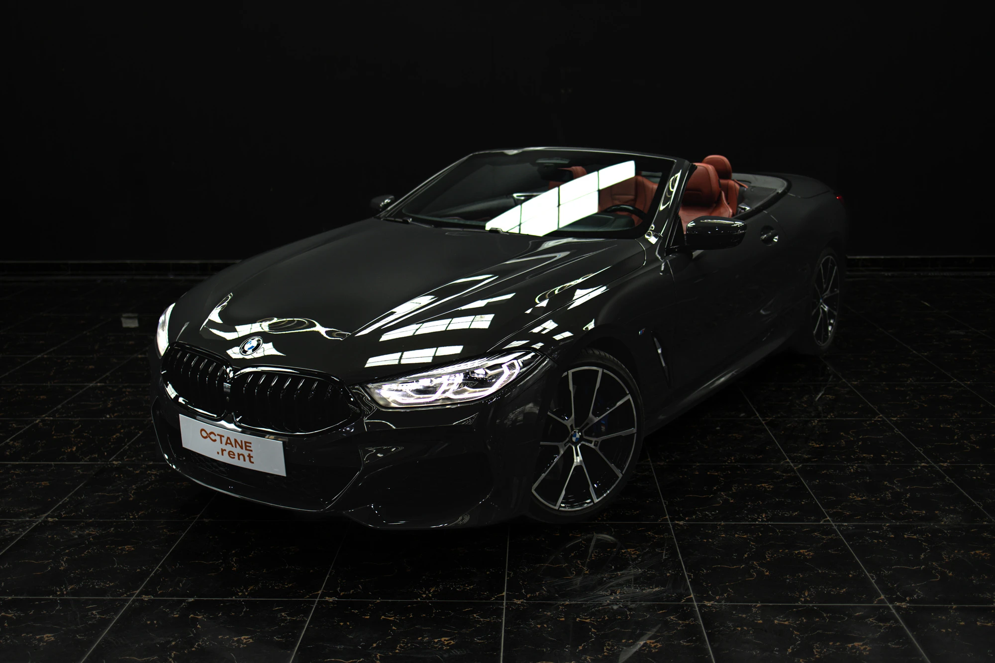 BMW 840i Cabriolet Gris