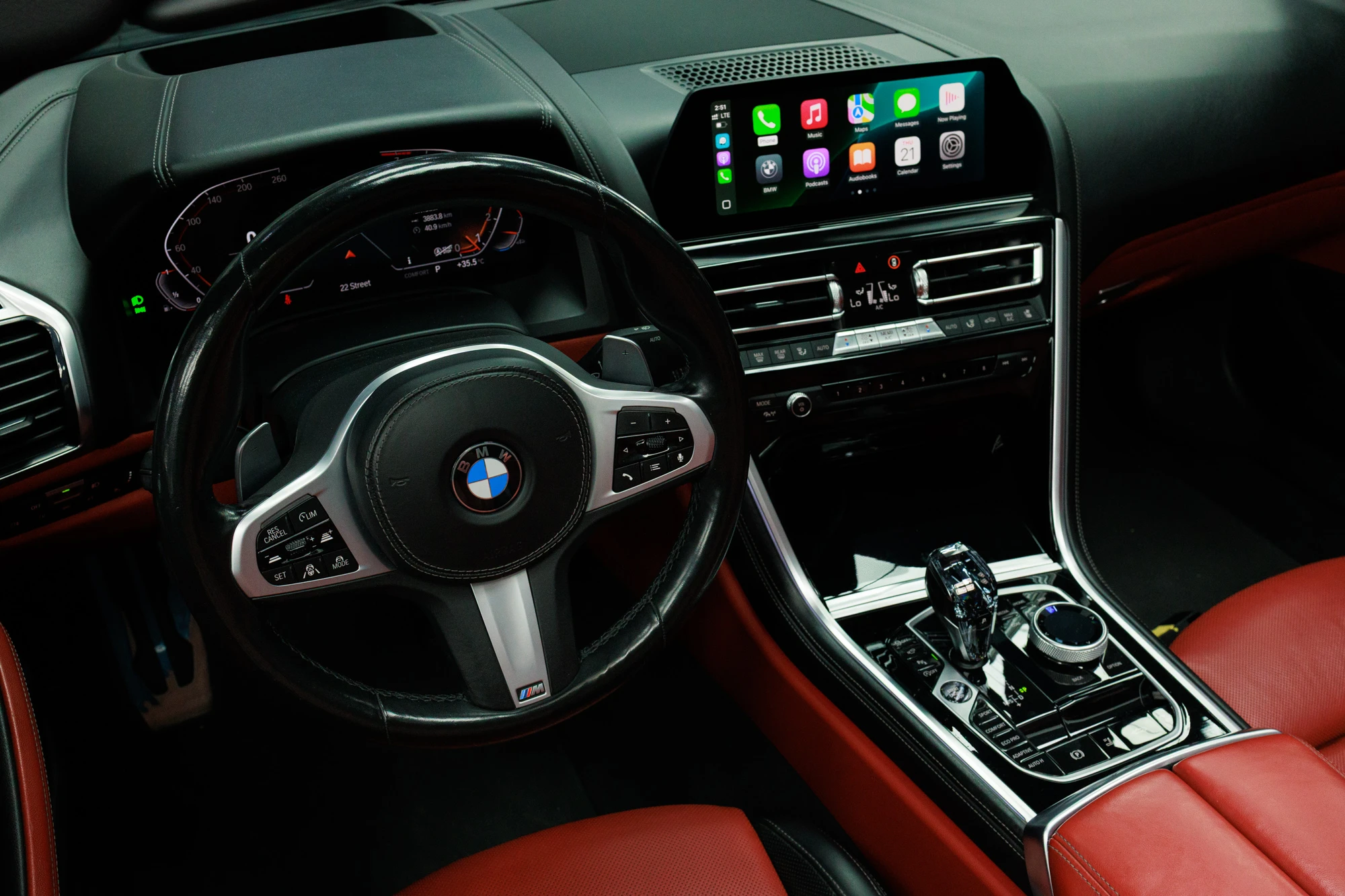 BMW 840i Cabriolet Gris