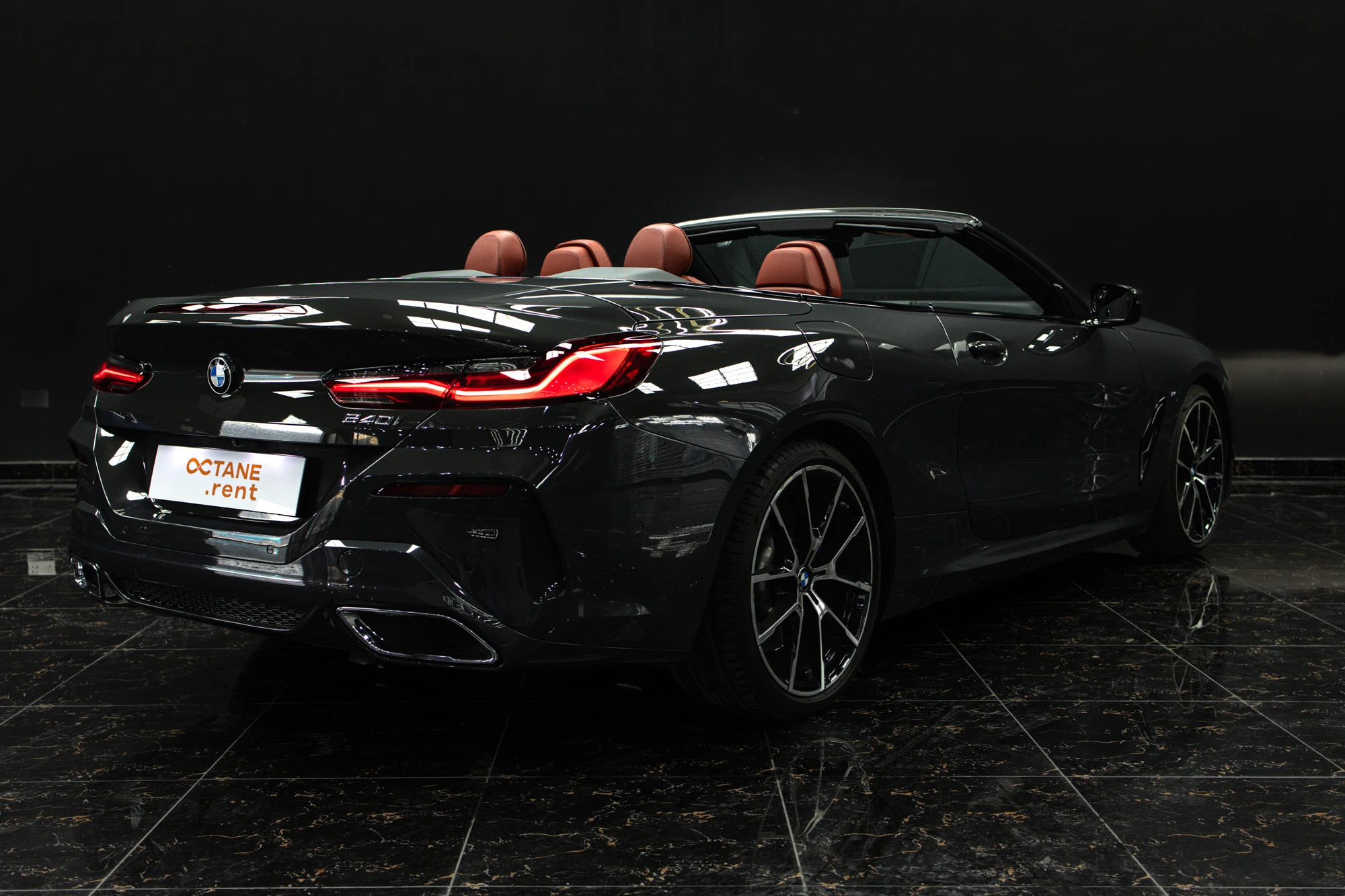 BMW 840i Cabriolet Gris