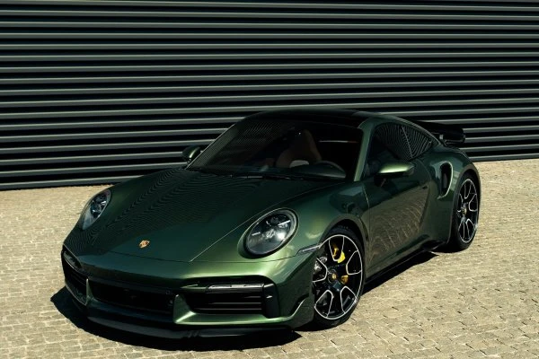 Porsche 911 Turbo S (992) Green