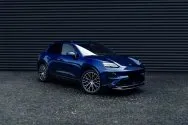 Porsche Macan Turbo Blå
