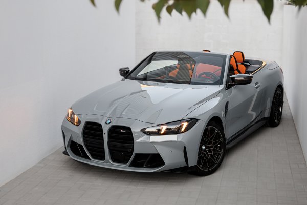 BMW M4 Wettbewerb Cabrio Grau Neue Generation