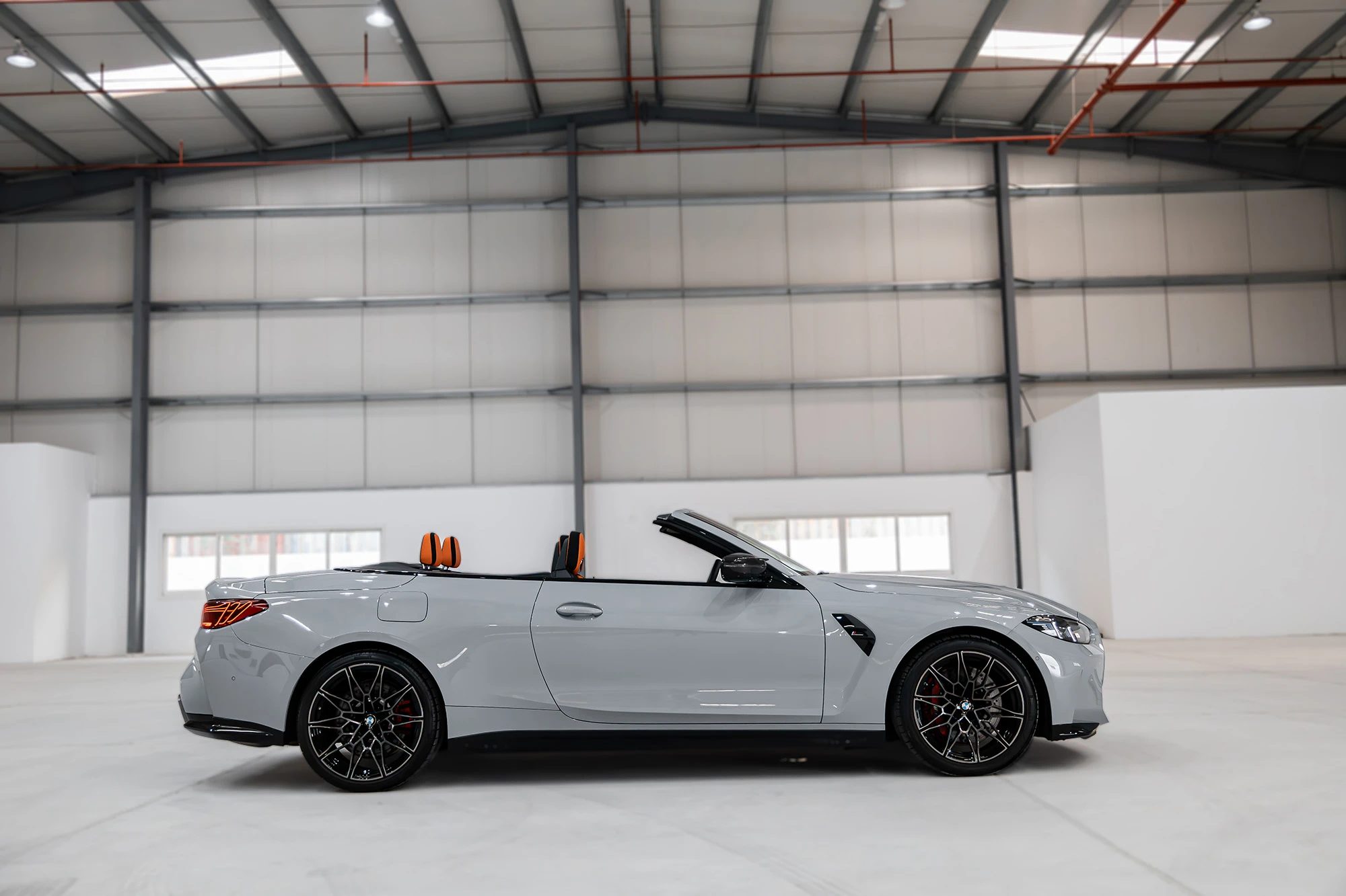 BMW M4 Wettbewerb Cabrio Grau Neue Generation BMW M4 Wettbewerb Cabrio Grau Neue Generation