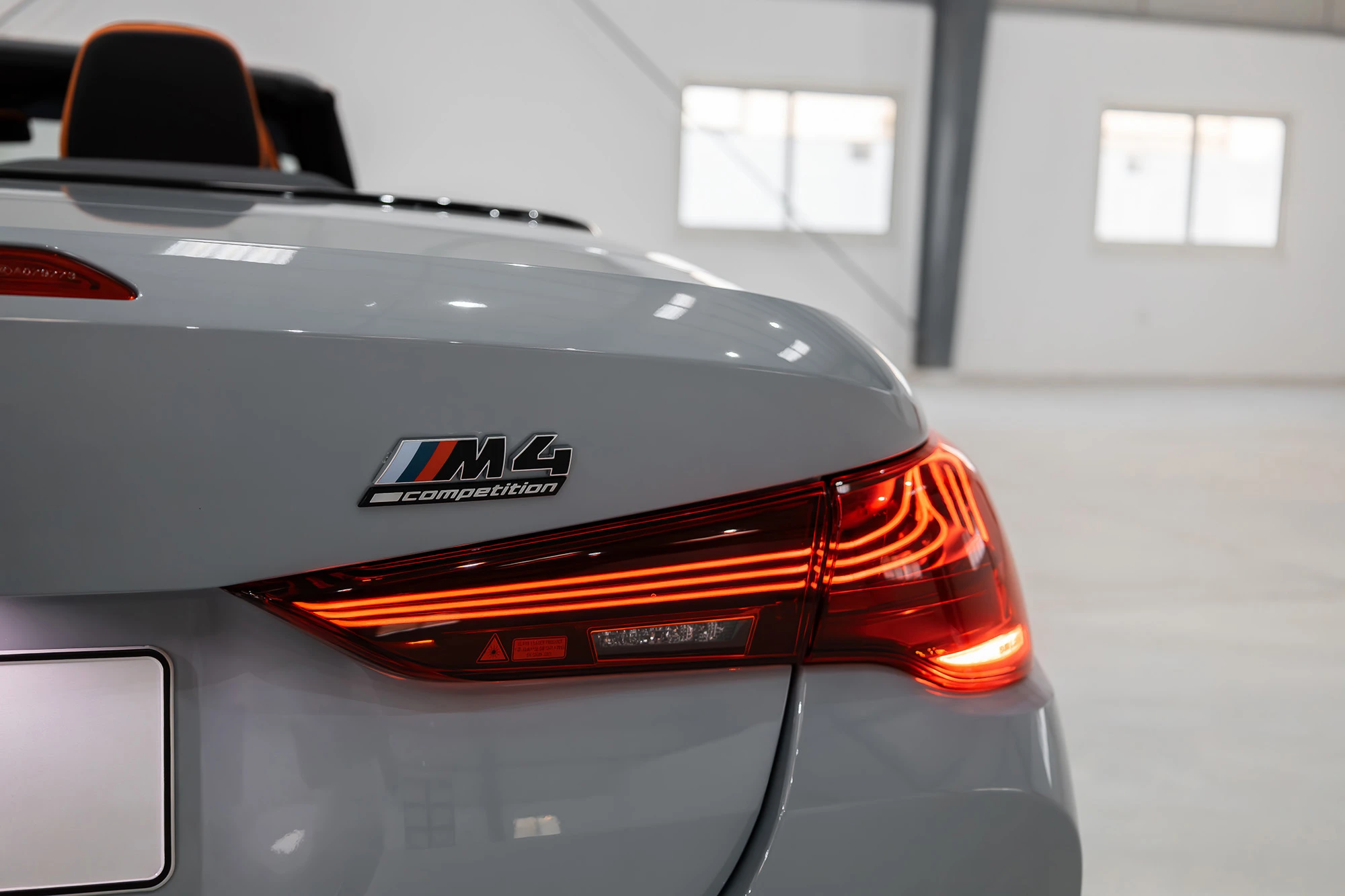 BMW M4 Wettbewerb Cabrio Grau Neue Generation BMW M4 Wettbewerb Cabrio Grau Neue Generation