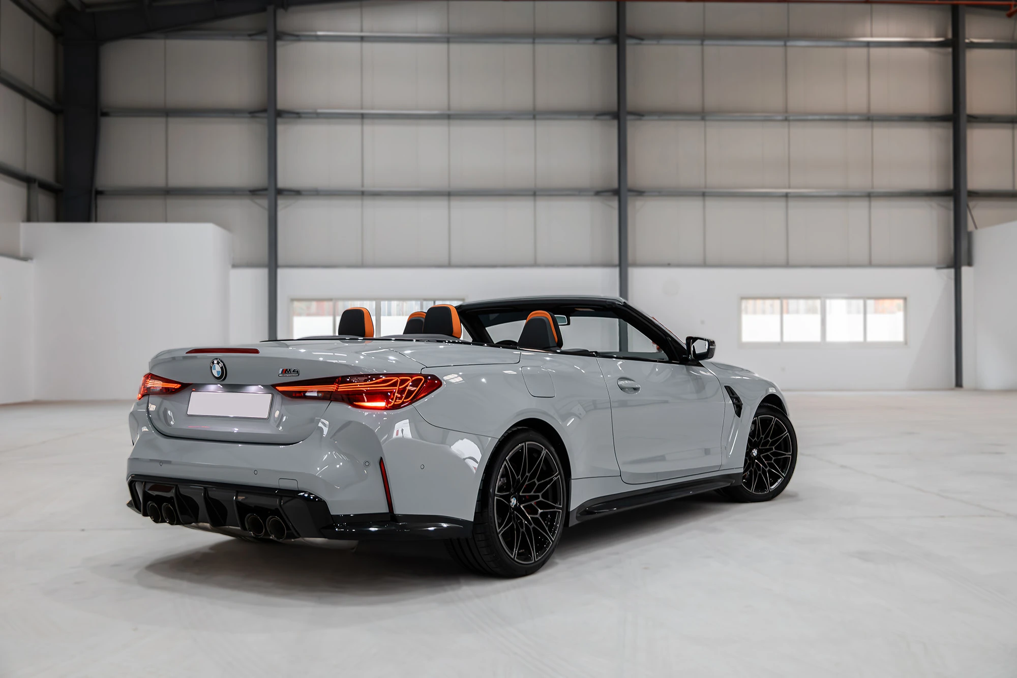 BMW M4 Wettbewerb Cabrio Grau Neue Generation BMW M4 Wettbewerb Cabrio Grau Neue Generation