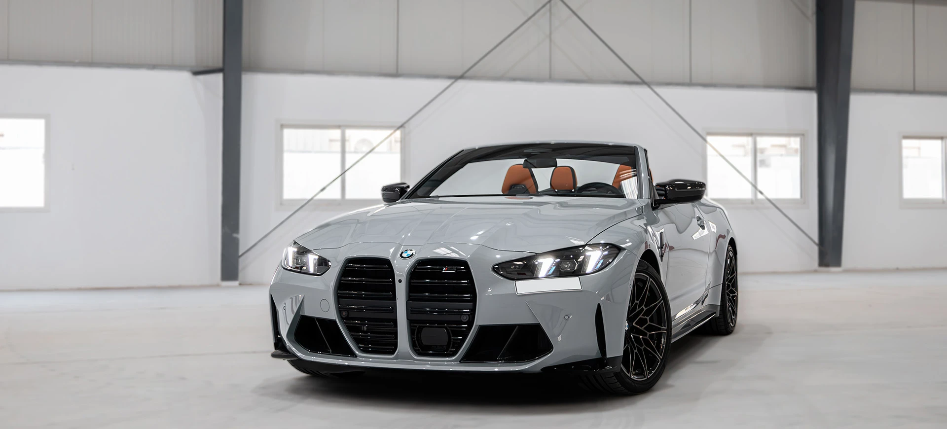 BMW M4 Wettbewerb Cabrio Grau Neue Generation BMW M4 Wettbewerb Cabrio Grau Neue Generation