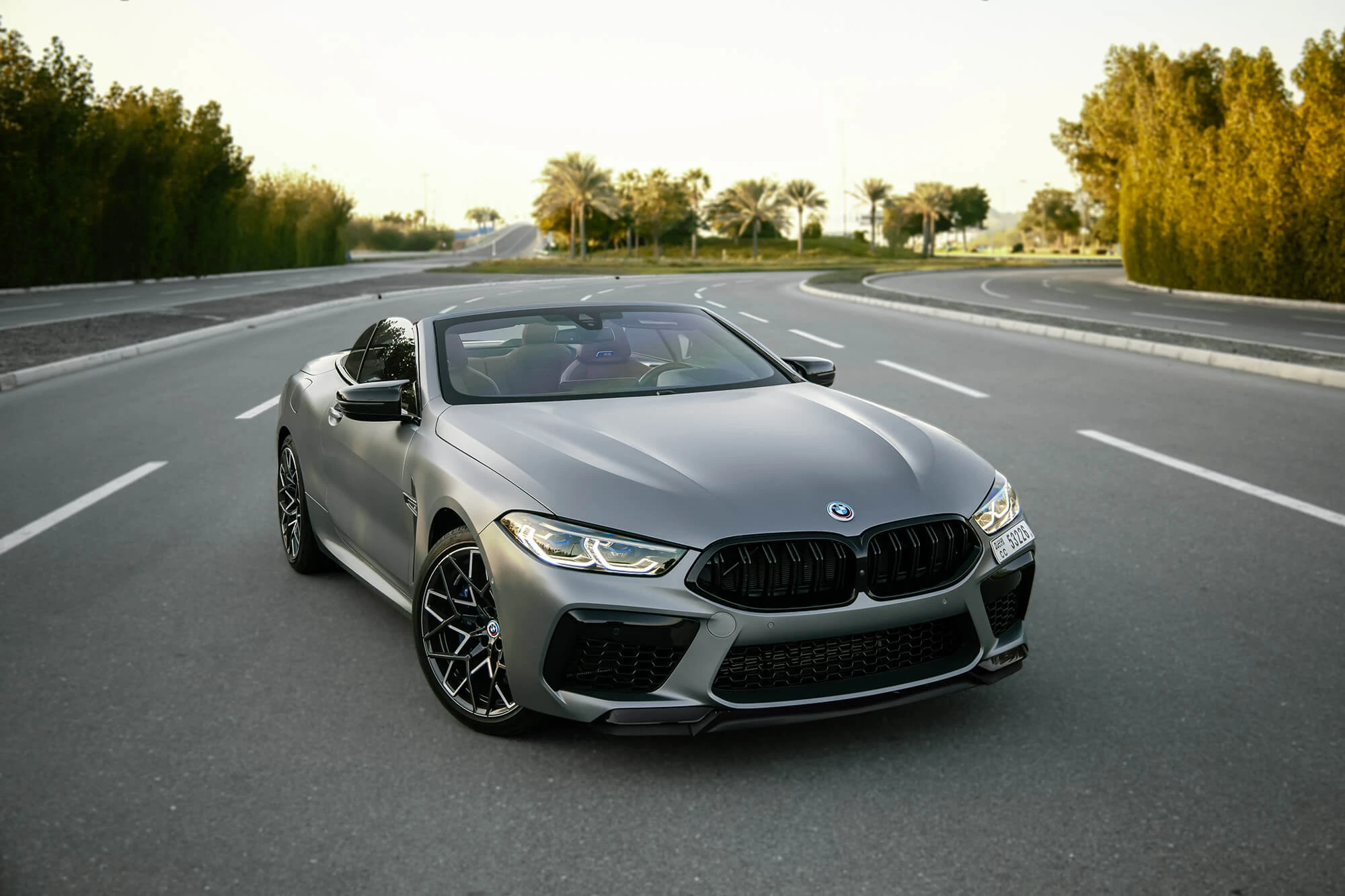 BMW M8 Competition Convertible Grey Matte