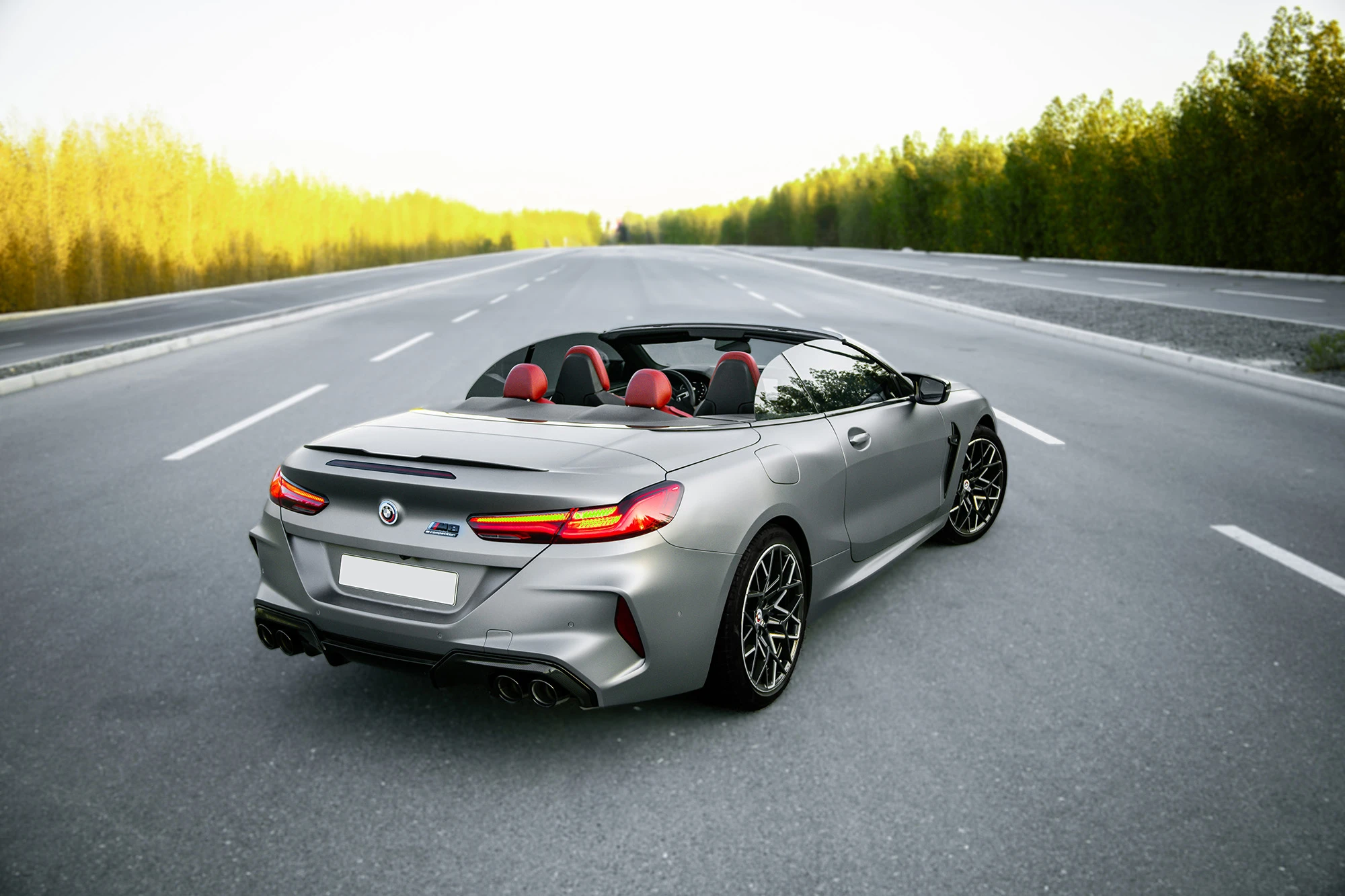 BMW M8 Competition Cabrio Grau Matt BMW M8 Competition Cabrio Grau Matt