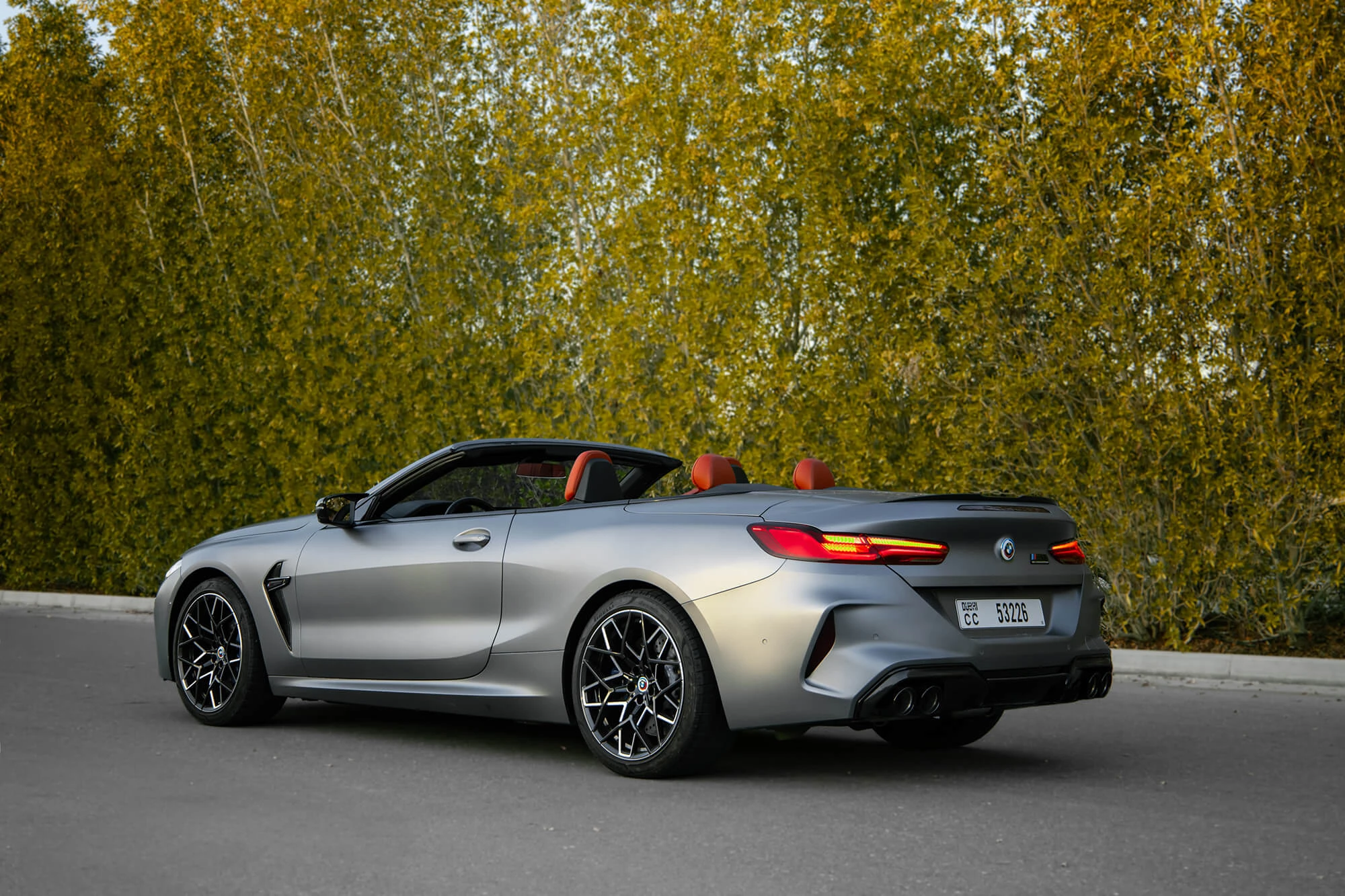 BMW M8 Competition Convertible Grey Matte