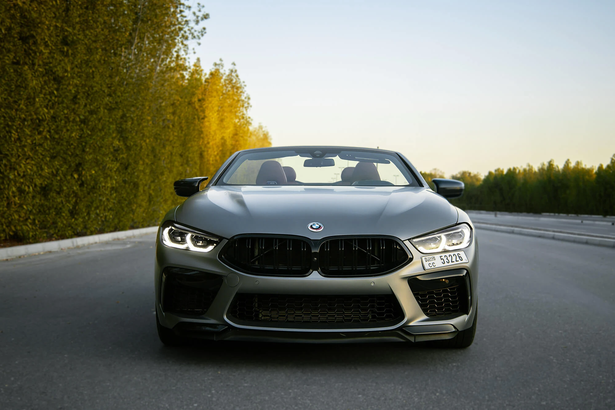 BMW M8 Competition Convertible Grey Matte