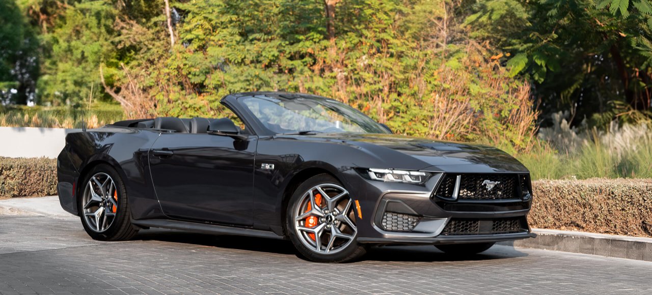 Ford Mustang GT Convertible New gen Grey