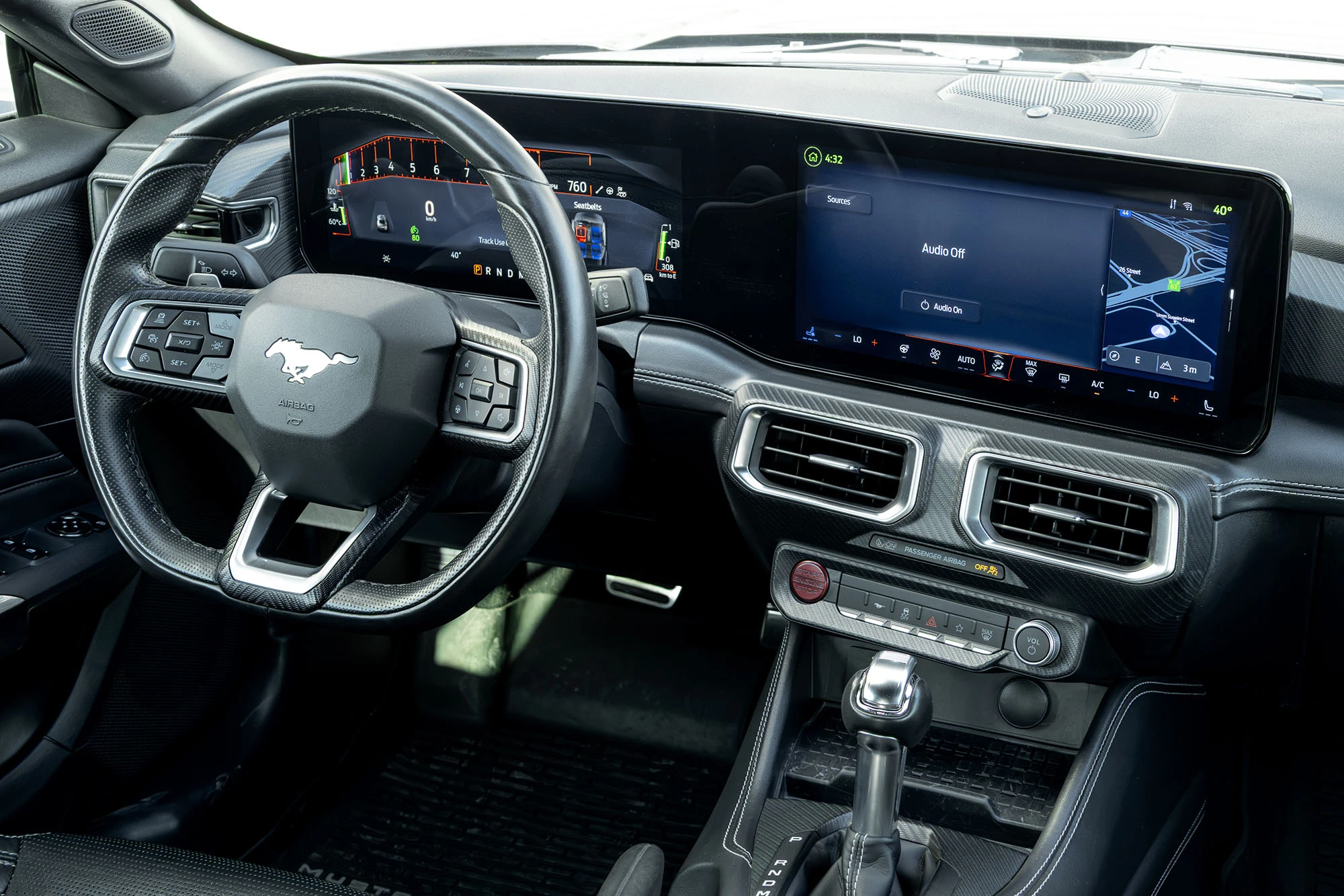 Ford Mustang GT Convertible New Gen Grey Ford Mustang GT Convertible New Gen Grey