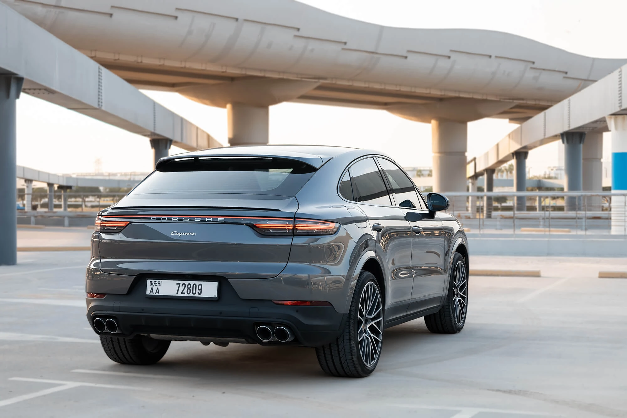 Porsche Cayenne Grey