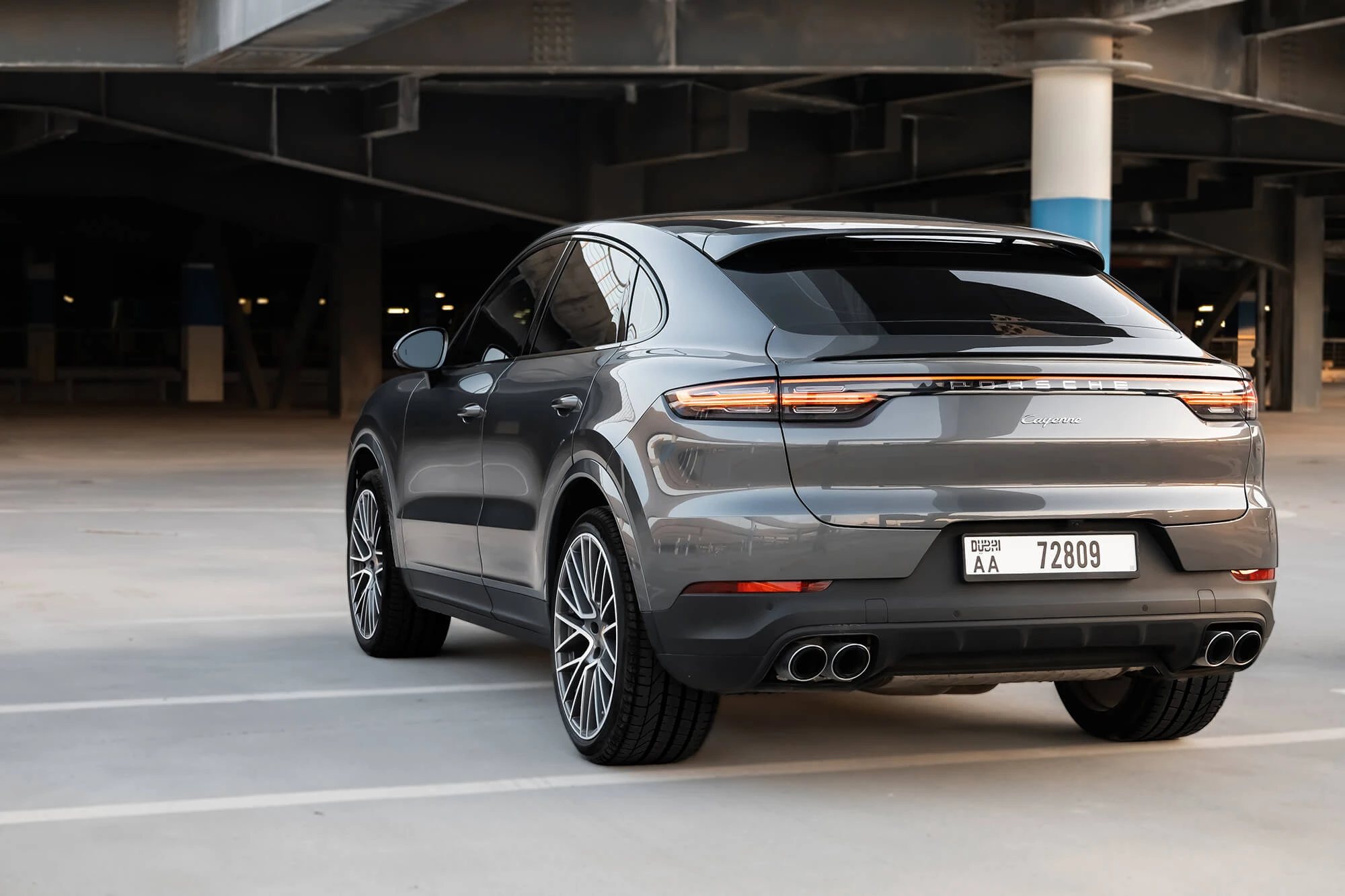 Porsche Cayenne Grey