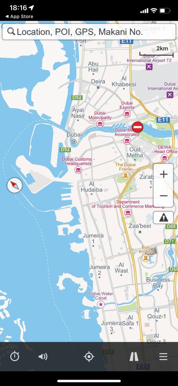 De bedste kort- og navigationsapps i Dubai