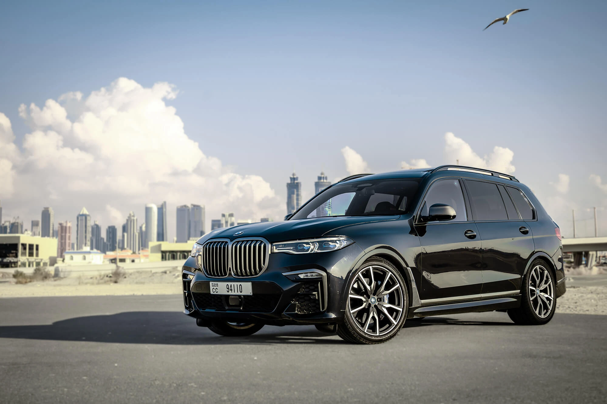 BMW X7 Dark Blue