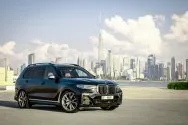 BMW X7 Dunkelblau