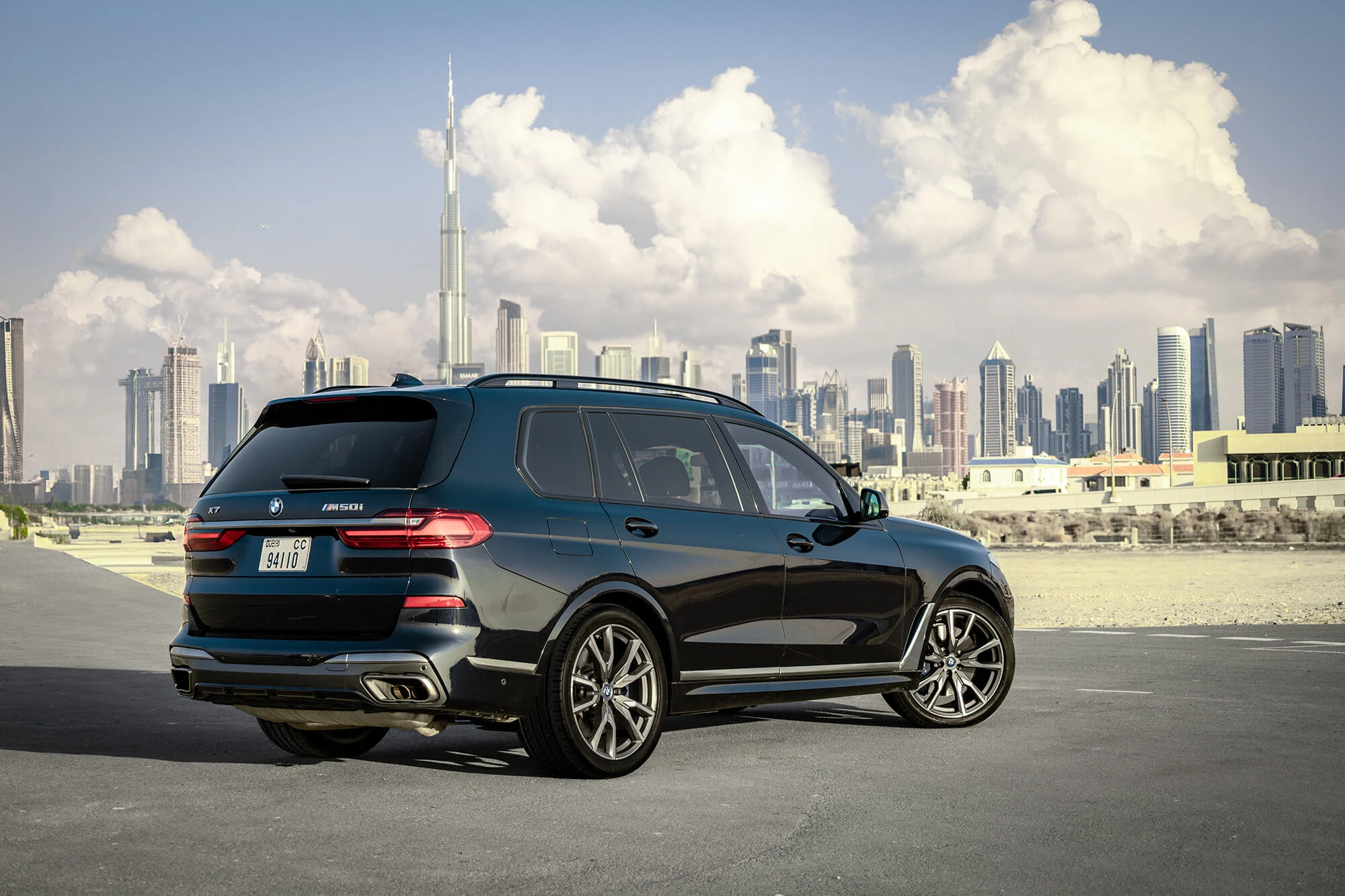 BMW X7 Dark Blue