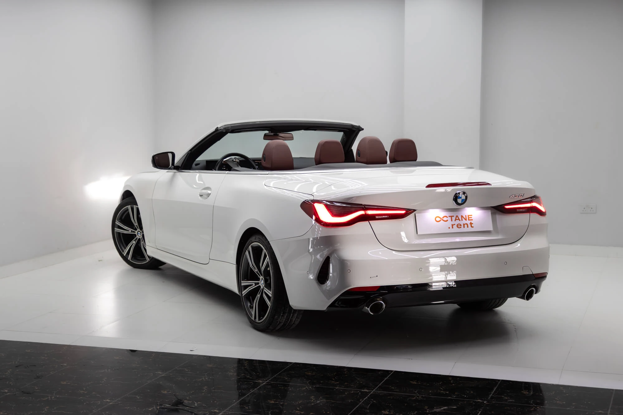 BMW 430 Convertible White