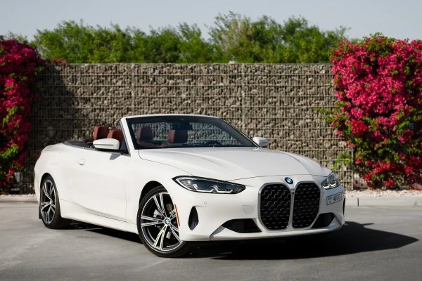 BMW 430 Convertible White